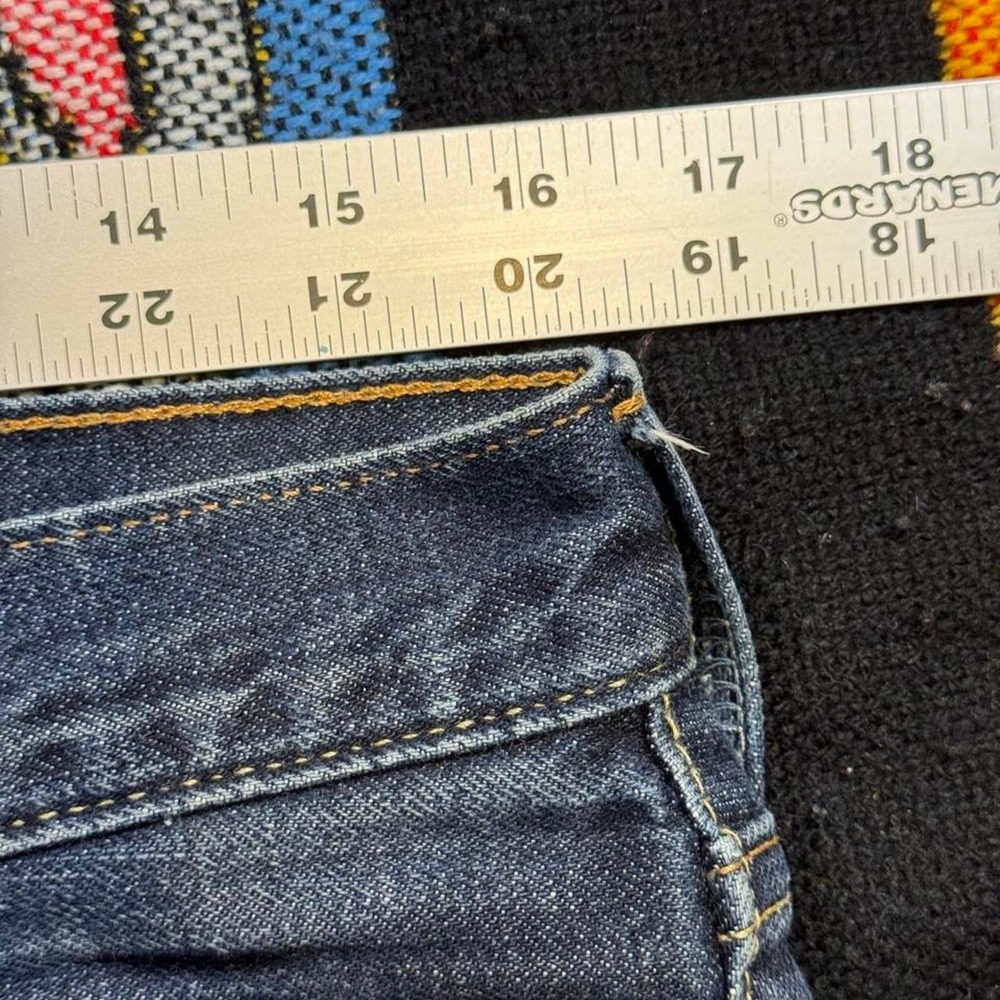 Hollister Slim Straight Jeans Mens 31x30 Blue Y2K Denim Pants - Picture 6 of 8